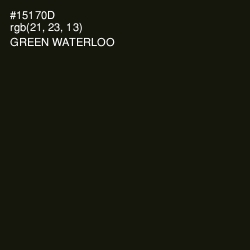 #15170D - Green Waterloo Color Image
